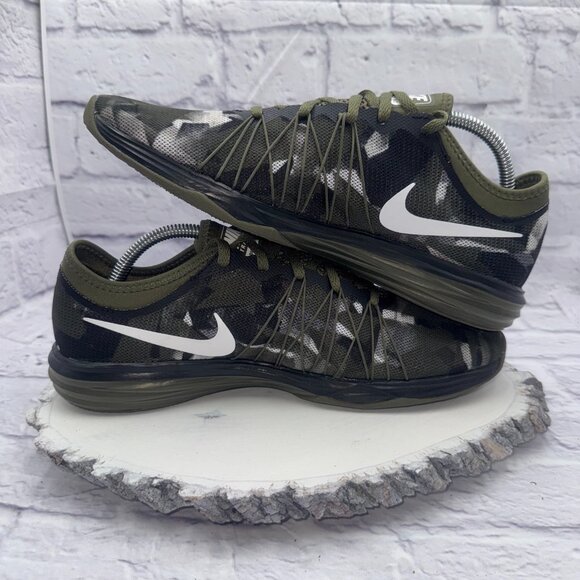 Nike Train Dual Fusion TR Womens Training Shoes Size 11 Camo 844667-200 - Picture 9 of 11